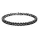 Matrix Tennis Bracelet Round Cut, Black,