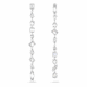Pendants d'oreilles Gema, Design asymétrique