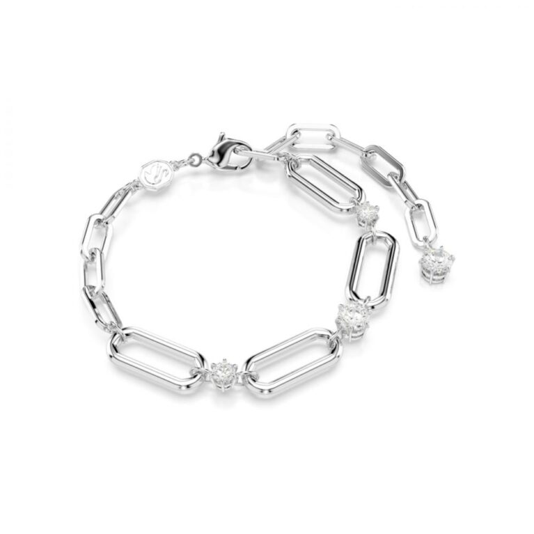 Constella bracelet white rhodium plated