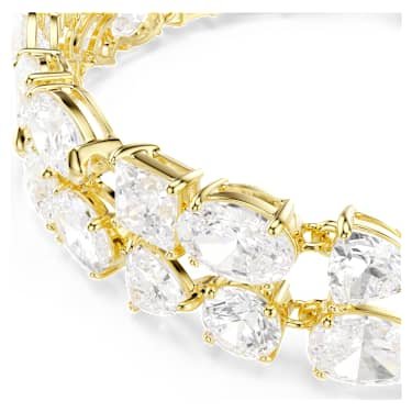 Mesmera bracelet mixed white gold plated