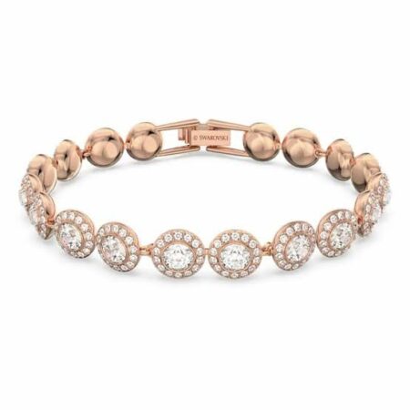 Angelic tennis bracelet rose gold