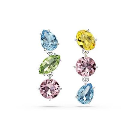 Gema drop earrings asymmetrical design mixed Multicolored