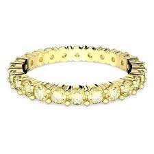 Bague matrix taille ronde yellow 52