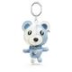 Teddy bag charm blue