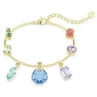 Gema bracelet mixed cuts dangling crystals Multicolored
