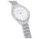 Attract watch watch swiss made metal bracelets silver tone