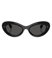 Sunglasses, Cat-eye shape, SK6061U, Black