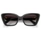 Sunglasses, Cat-eye shape, SK6047, Black