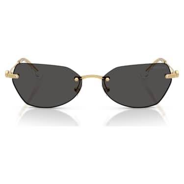 Sunglasses, Pillow shape, SK7038, Gold tone