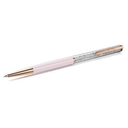 Crystalline silk ballpoint pen pink