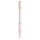 Crystalline lustre ballpoint pen pink gold