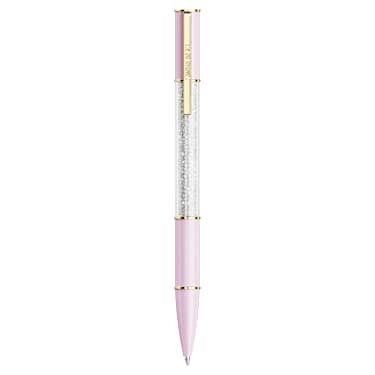 Crystalline lustre ballpoint pen pink gold