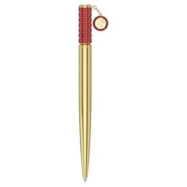 Alea ballpoint pen red gold tone