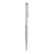 Crystalline silk ballpoint pen white