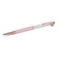 Crystalline ballpoint pen teddy pink