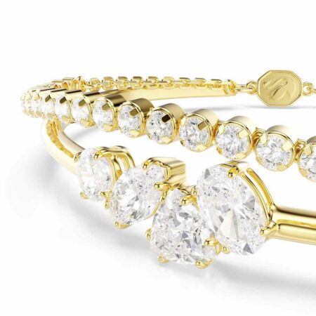 Mesmera bracelet mixed cut white gold