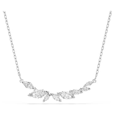 Mesmera necklace marquise white rhodium