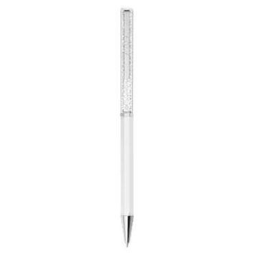 crystalline ballpoint pen white locquered