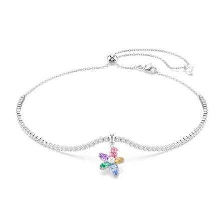 Ariana Grandi x Swarovski choker mixed cuts flower