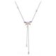 Ariana Grandi x Swarovski necklace mixed cuts dragonfly