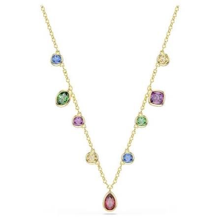Imber necklace mixed cuts Multicolored
