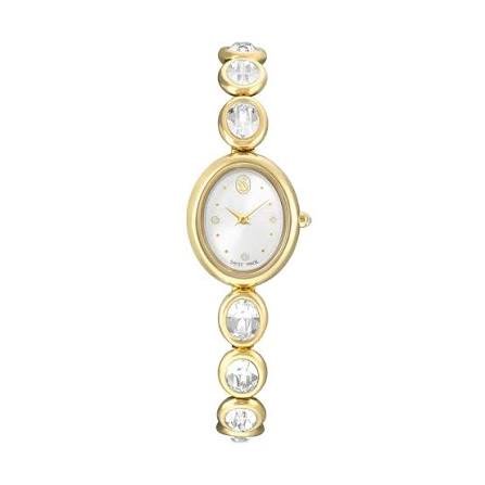 Imber oval watch swiss made metal bracelets gold