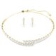 Mesmera set marquise cut white gold