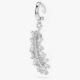 Vienna charm mixed cuts feather white