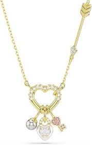 Idyllia pendant mixed cuts heart key