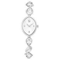 Gema watch crystal bracelet silver tone